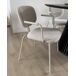 Beliani Silla de comedor CARILLE Beliani Silla de comedor CARILLE Beige