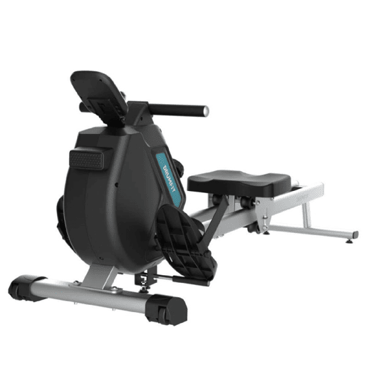 Cecotec Máquina de remo dobrável com sistema de resistência magnética e níveis de intensidade. Volante de inércia de 5,5 kg. Tem ecrã LCD, apoios para os pés com cintas ajustáveis e rodas de transporte Cecotec Máquina de remo dobrável com sistema de resistência magnética e níveis de intensidade. Volante de inércia de 5,5 kg. Tem ecrã LCD, apoios para os pés com cintas ajustáveis e rodas de transporte