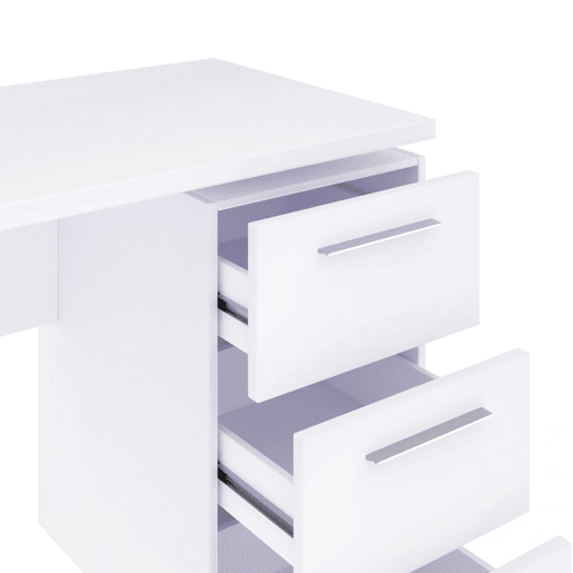 Mesa de escrita Sasha Artik White (Branco mate) 138 x 74 x 60 cm