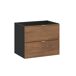 Conjunto de muebles con lavabo individual y columna Elena 60 Conjunto de muebles con lavabo individual y columna Elena 60 Madera