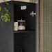 Conjunto de muebles con lavabo individual y columna Elena 60 Conjunto de muebles con lavabo individual y columna Elena 60 Madera