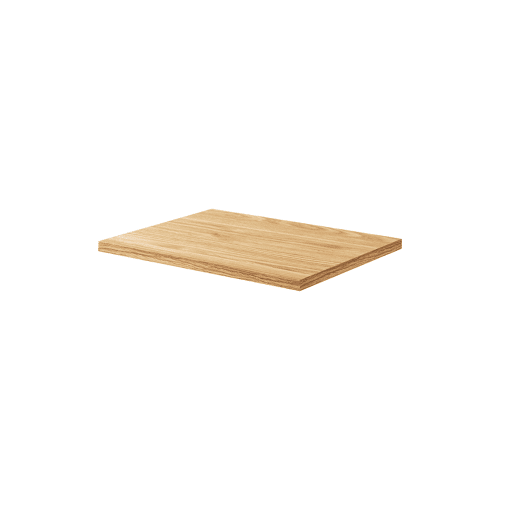 Conjunto móvel simples lavatório 60cm e coluna Mallory Bege e madeira Conjunto móvel simples lavatório 60cm e coluna Mallory Bege e madeira
