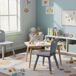 Silla Infantil Dormitorio Douceur Patas Silla Infantil Dormitorio Douceur Patas Gris/ Madera