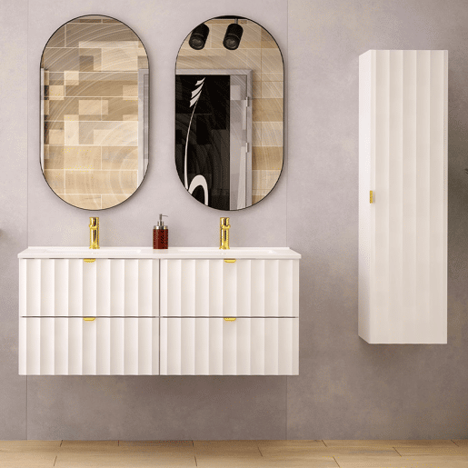 Móvel de toucador 120cm Lexa Branco