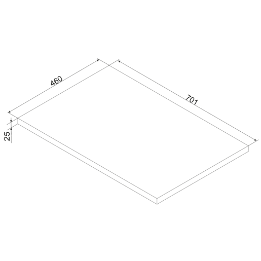 Móvel simples lavatório 70cm Mallory Bege e madeira