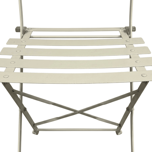 Conjunto de 2 cadeiras dobráveis u200Bu200BGreensboro bege para jardim e pátio. Conjunto de 2 cadeiras dobráveis u200Bu200BGreensboro bege para jardim e pátio.