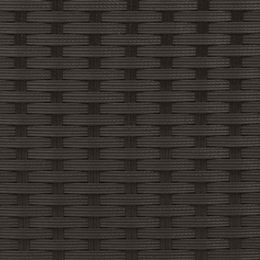 vidaXL Cadeiras de exterior empilháveis 6 pcs vime PE preto