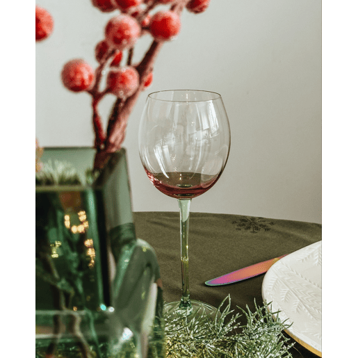 Conjunto de 4 copos de vinho DIOPSIDE 360 ml Rosa
