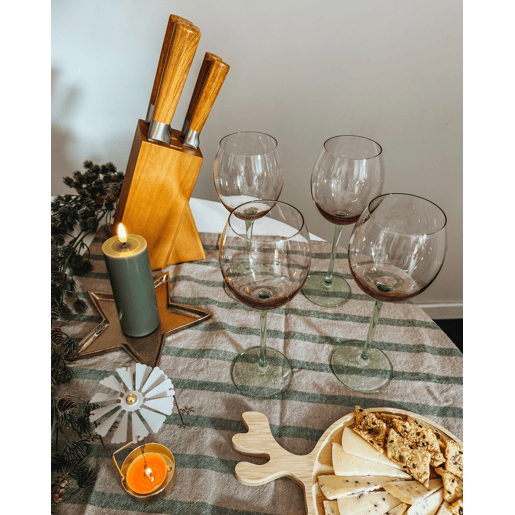 Conjunto de 4 copos de vinho DIOPSIDE 360 ml Rosa