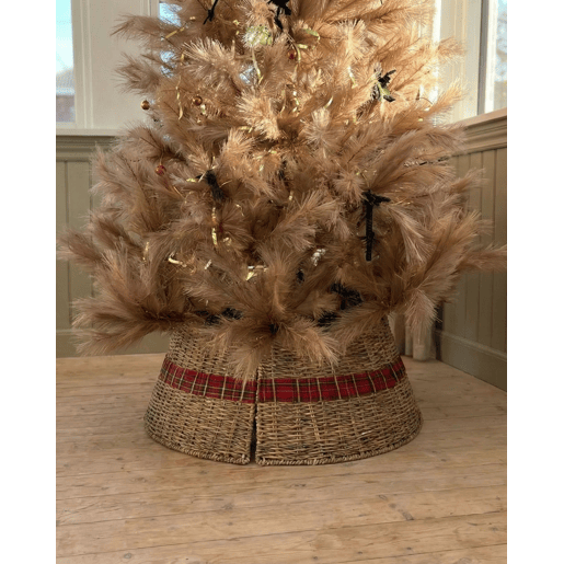 Saia para árvore de Natal MARCHE Alga Natural 45 cm