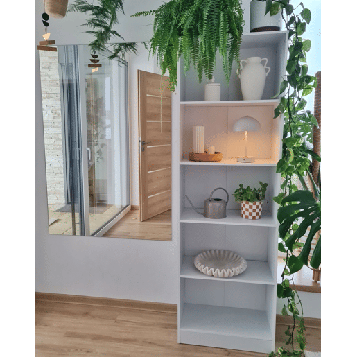 Estante com 5 prateleiras WINNIPEG 174 cm Branco