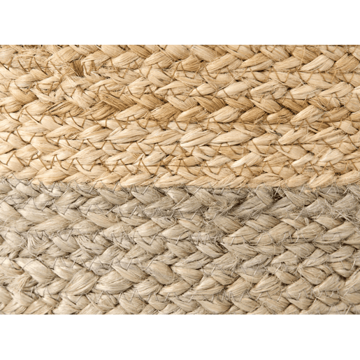 Pufe DUKI Juta Taupe 50 cm 50 cm 40 cm