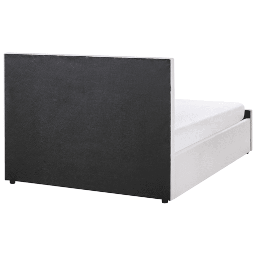 Cama baú Tecido AMIENS 140 x 200 cm Creme