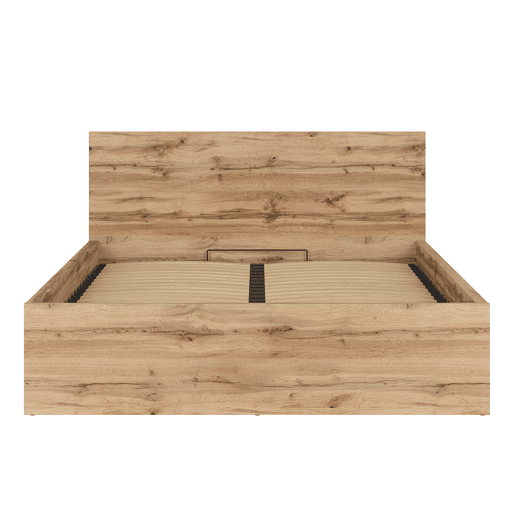 Cama box Edwin Madeira 160x200 incluindo base de ripas