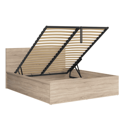 Cama box Edwin Madeira Clara 160x200 incluindo base de ripas Cama box Edwin Madeira Clara 160x200 incluindo base de ripas
