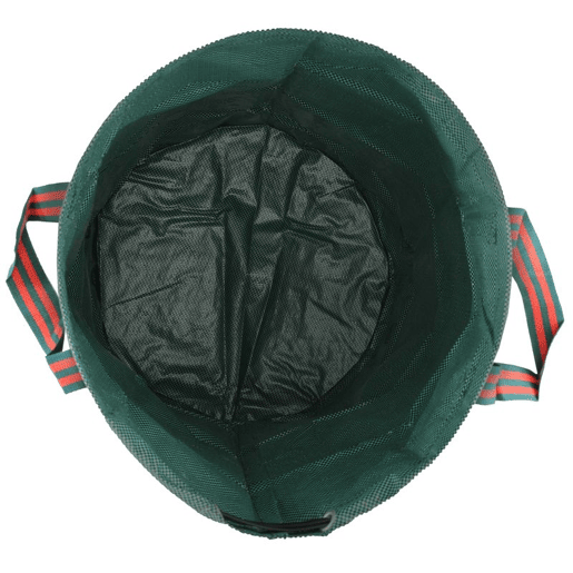 Outsunny Conjunto de 3 Sacos de Resíduos de Jardim 272L Sacos para Resíduos Resistentes com Pegas Reforçadas e Aros Flexíveis Dobráveis e Reutilizáveis Ø67x76 cm Verde