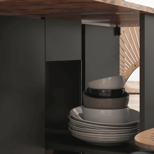 HOMCOM Mesa de Cozinha Dobrável Mesa de Sala de Jantar com Rodas Laterais Rebatíveis Gaveta e Prateleiras Mesa Dobrável para 2-4 Pessoas 120x72x75 cm Madeira e Branco