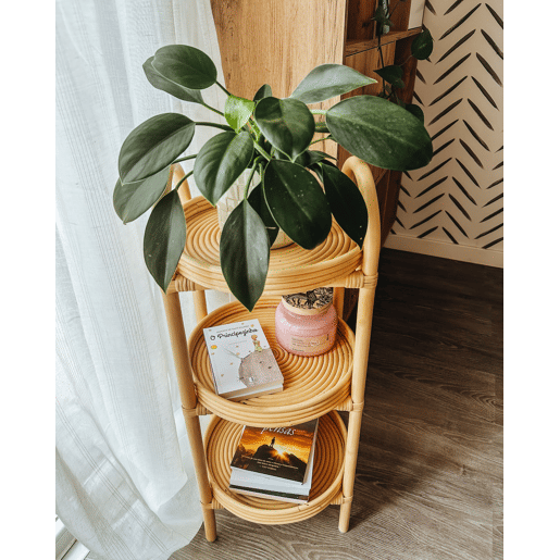 Mesa de apoio TROOLIE Rattan Natural