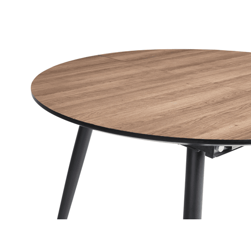 Mesa de jantar extensível SENIAC Castanho 110150 cm 112 cm