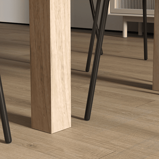 HOMCOM Mesa de Jantar Mesa Retangular para 6 Pessoas Mesa de Refeição com Bancada Laminada para Cozinha Sala 140x80x78 cm Madeira