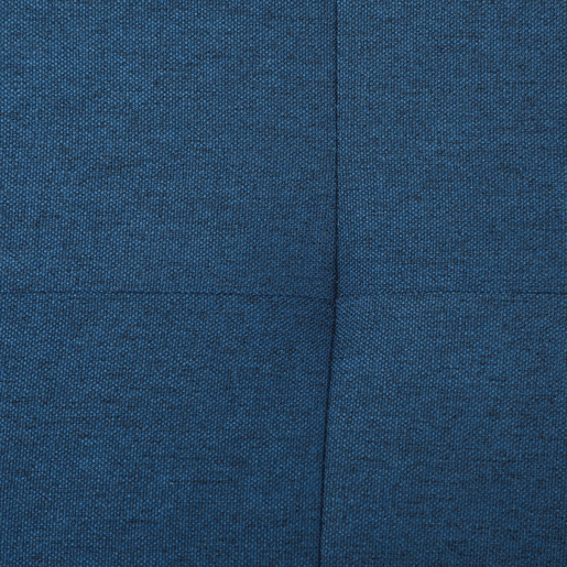 HOMCOM Banco de Armazenamento Acolchoado Banco Estofado em Linho Tampa com Abertura para Sala de Estar Entrada Dormitório Carga Máxima 120 kg 125x49x41,5 cm Azul Escuro