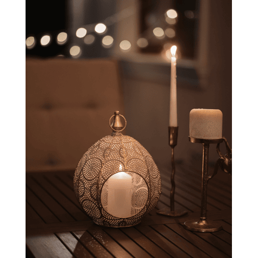 Lanterna LAESO Metal 33 cm Dourado