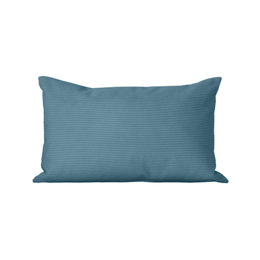 Almofada retangular 30x50cm azul bombazina Dune Almofada retangular 30x50cm azul bombazina Dune