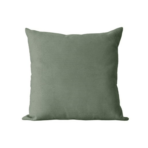 Almofada quadrada de veludo verde 45x45 cm - DUNE Almofada quadrada de veludo verde 45x45 cm - DUNE