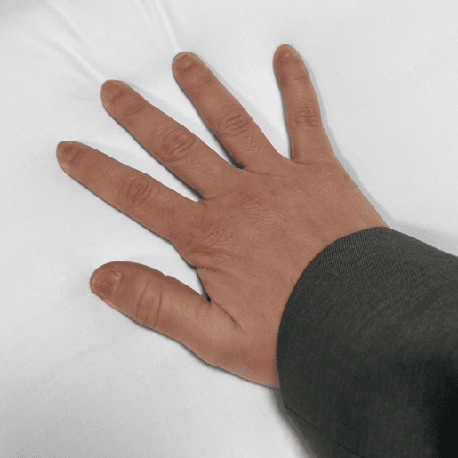 Gaveta inferior para estrado de cama estilo contemporâneo em branco Albo 191x24x50 cm