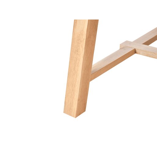 Mesa de jantar extensível BARNES Freixo claro 160200 cm 90 cm