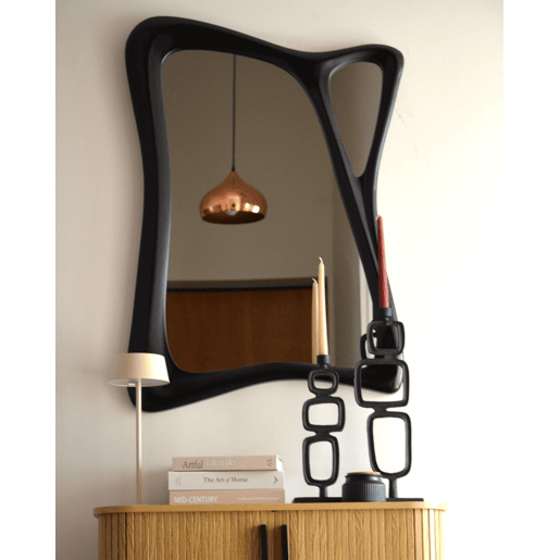 Espelho LANESTER 70 cm 100 cm Preto