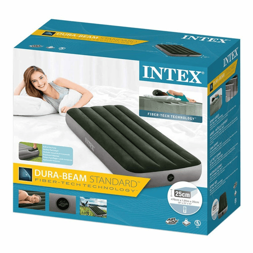 Colchão Insuflável Intex Verde Colchão Insuflável Intex Verde