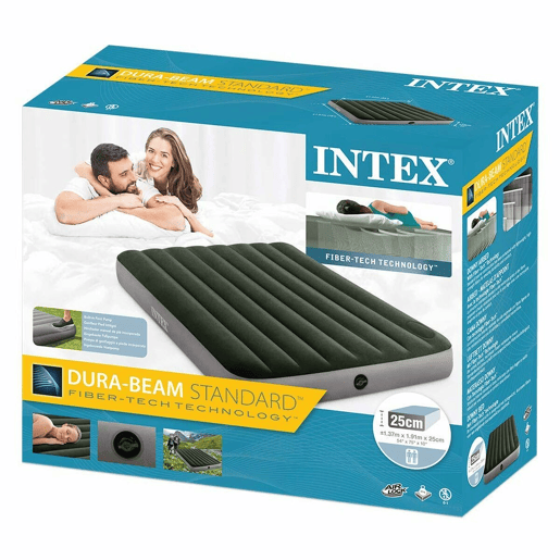 Colchão Insuflável Intex Verde Colchão Insuflável Intex Verde