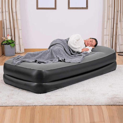Cama Individual Bestway com Motor 191x97x46 cm Inflável e Camping 67401 Cama Individual Bestway com Motor 191x97x46 cm Inflável e Camping 67401