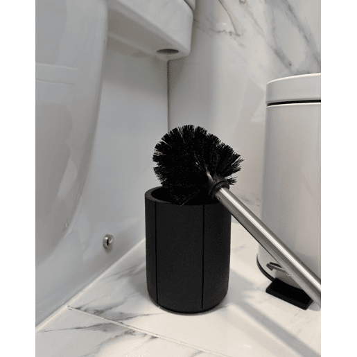 Conjunto de 5 acessórios para a casa de banho HUALLAGA Preto
