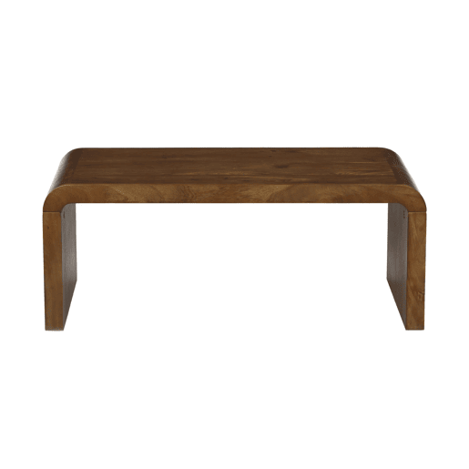 Mesa de centro retangular em acácia maciça, 100cm, Dana, Madeira de nogueira, 100x50x40 cm Mesa de centro retangular em acácia maciça, 100cm, Dana, Madeira de nogueira, 100x50x40 cm