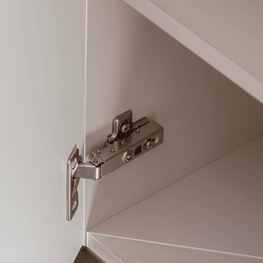 Móvel de lavatório duplo 140cm 5 portas Manoa Caxemira e Madeira