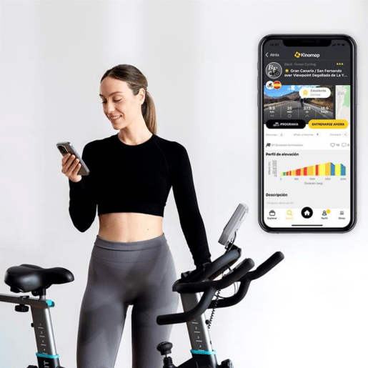 Cecotec Bicicleta Indoor DrumFit Indoor 24000 Race Sprint