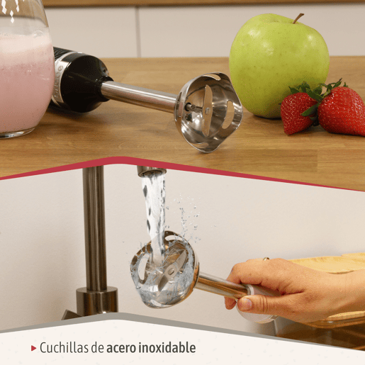 Briebe SKT1187BLK Elegance Set Varinha 2 Velocidades + Batidor Misturador de 5 Velocidades + Turbo, Especial Pastelaria, 600, Preto