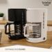 Cafetera de goteo Briebe CM1171WHT Cafetera de goteo Briebe CM1171WHT Blanco