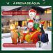 Hinchable de Navidad Poliéster Outsunny, hogar - decoración Hinchable de Navidad Poliéster Outsunny, hogar - decoración Multicolor