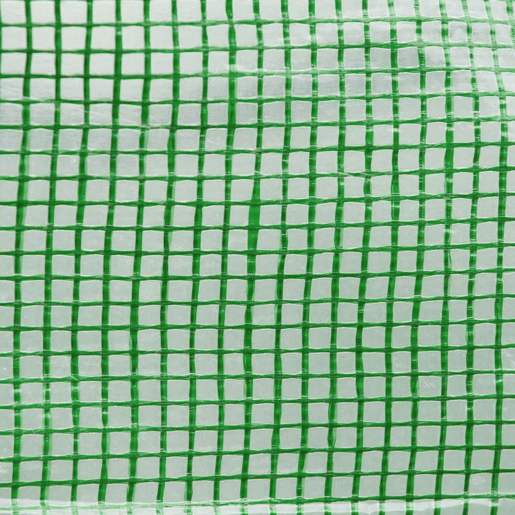 Outsunny Estufa de Exterior 3x3x2 m, Estufa de Túnel com Porta Enrolável, 4 Janelas de Rede, Cobertura em PE 140gm² e Estrutura de Aço Galvanizado, Anti-UV, Impermeável, para Cultivo, Verde
