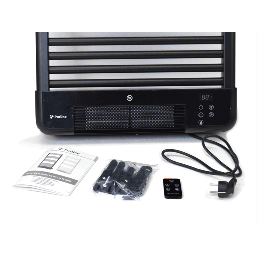 Toalheiro elétrico de alumínio de 2000 W com aquecedor integrado (500 1500 W). Ecrã LED. IPX4. Aquecimento rápido com função 2h. Instalação na parede. Cor branca. Várias prateleiras para pendurar toalhas.