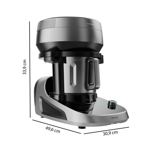 Cecotec Robô de cozinha multifunções com distribuidor de alimentos.
