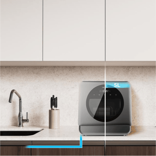 Lava-louça Cecotec Bolero Aguazero 1150 Dark Mini