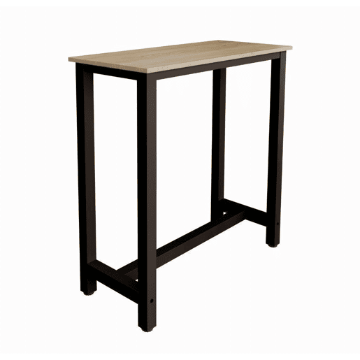 Mesa alta Cozinha Sala de jantar PretoSonoma 100x40x100 Ani Muebles Bonitos