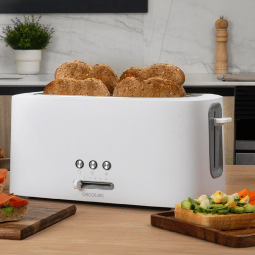 Torradeira Cecotec Toast&Taste 16000 Extra Double 1630 W 1630W Torradeira Cecotec Toast&Taste 16000 Extra Double 1630 W 1630W