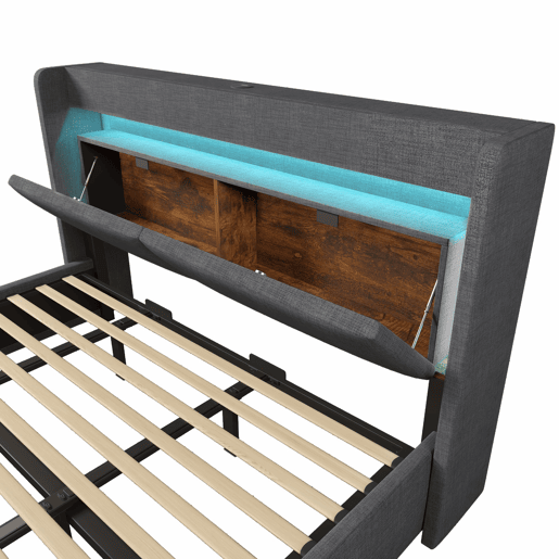 Max Home Estante fixa de canto em madeira 3 prateleiras 24x24x80 cm