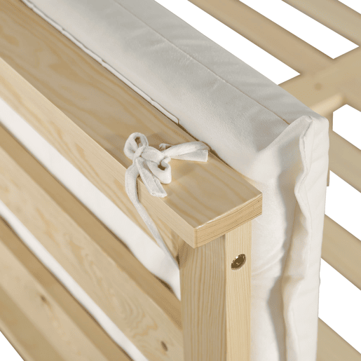 Max Home Estante de madeira com rodas 3 prateleiras 48x30x62 cm