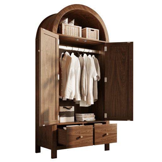 Max Home Estante de parede em madeira 1 prateleira 65x20x35 cm